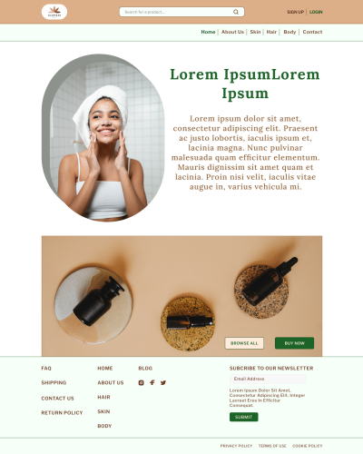 Salon - Spa Home